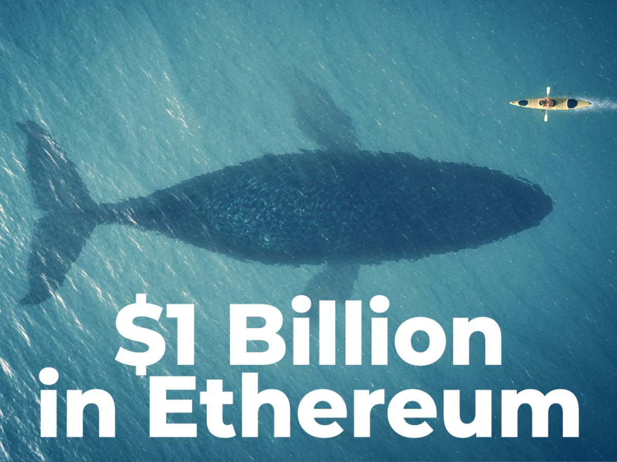 Crypto Whales Move 1 Billion In Ethereum While ETH Open Interest