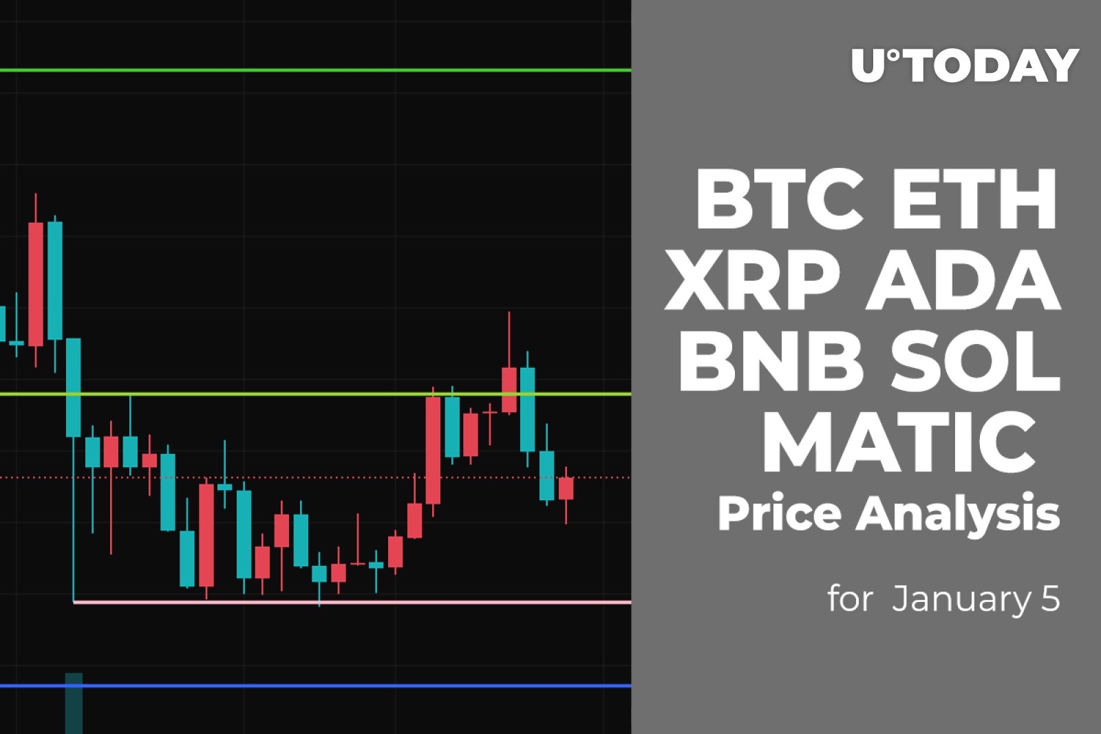 Btc Eth Xrp Ada Bnb Sol And Matic Price Analysis For January