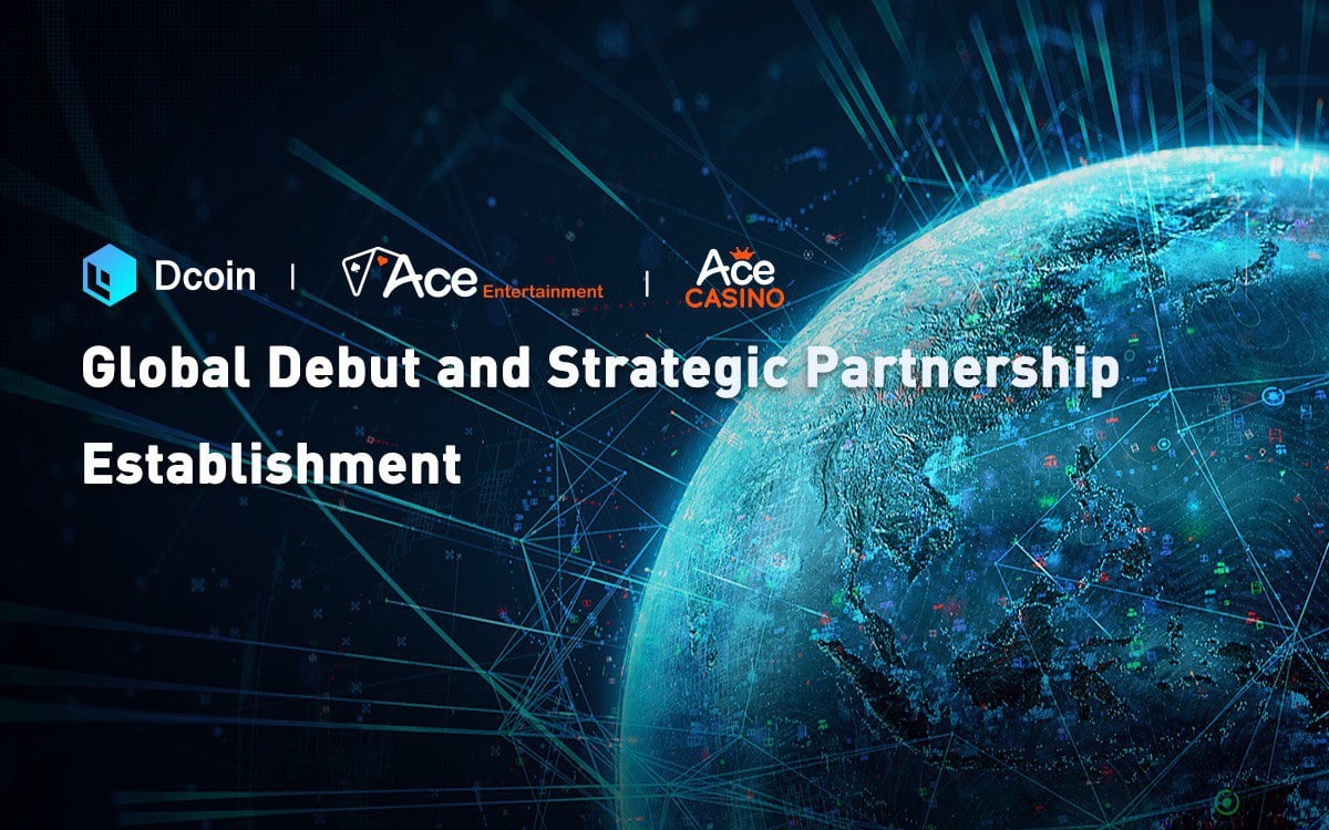 Dcoin Exchange Announces Strategic Partnership with Online Crypto Casino Company ACE Entertainment