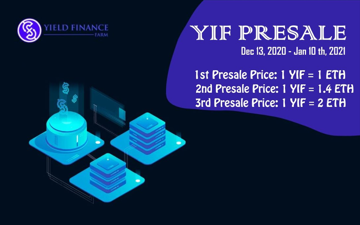 YieldFinanceFarm is The Next Generation Of DeFi Farm To Earn Maximize Rewards - YIF Presale Is Now Live!