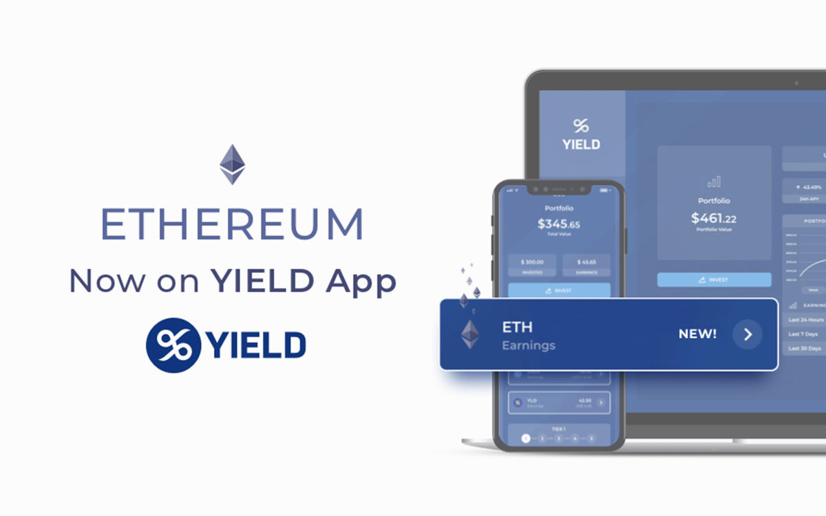 YIELD App Launches Ethereum Fund, Gives Users Up To 20% APY