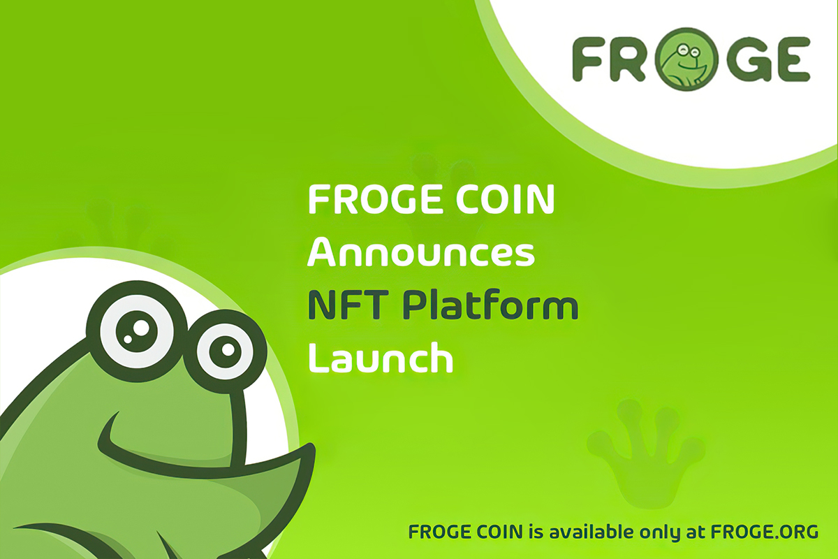 FROGE COIN Announces NFT Platform Launch