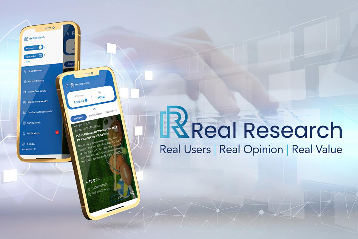 Real Research, Powered by Blockchain Technology, Revolutionizes the Survey Industry
