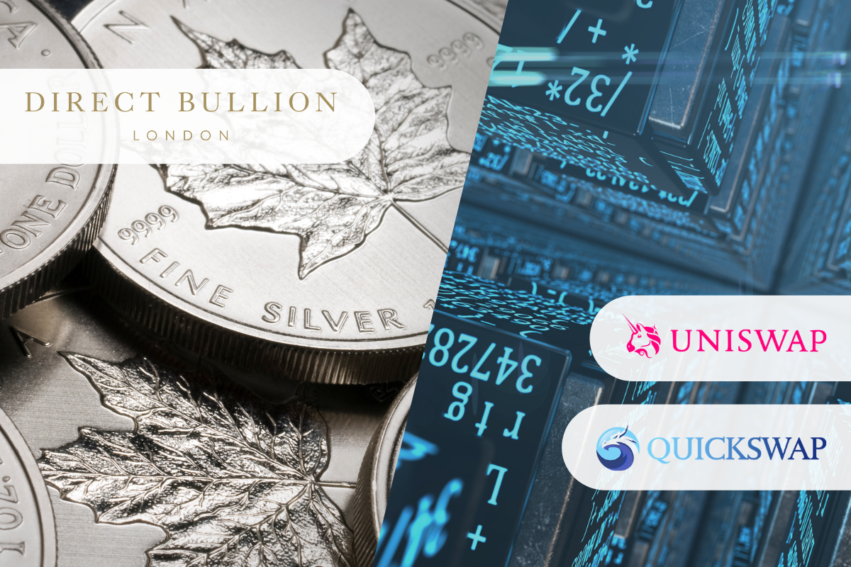 Silver Arrives to DeFi - Direct Bullion Lists AurusSILVER On Two Decentralised Exchanges