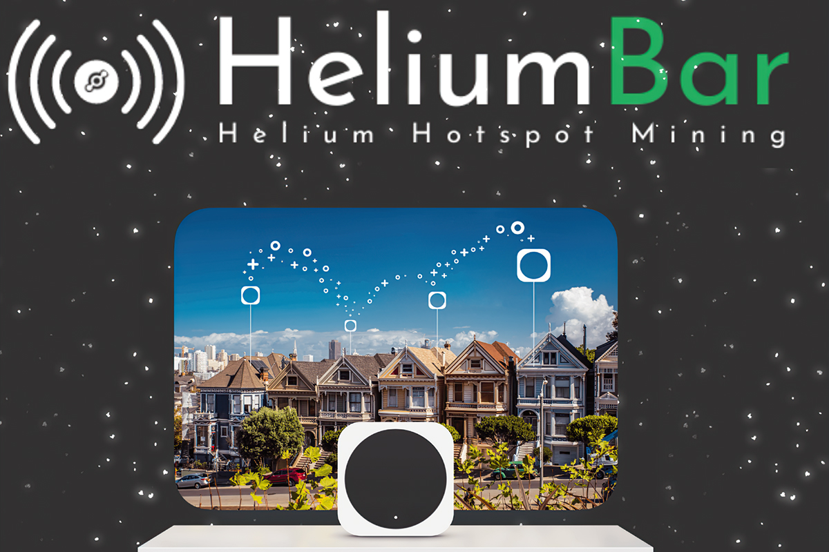 Helium Hotspot Miner - Mining With Helium Bar