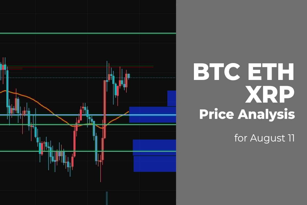 BTC, ETH, and XRP Price Analysis for August 11