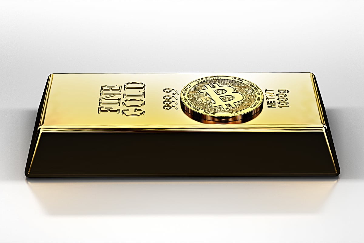 Major Bitcoin Rival, Gold, Drops, While BTC Breaks Above $41,000