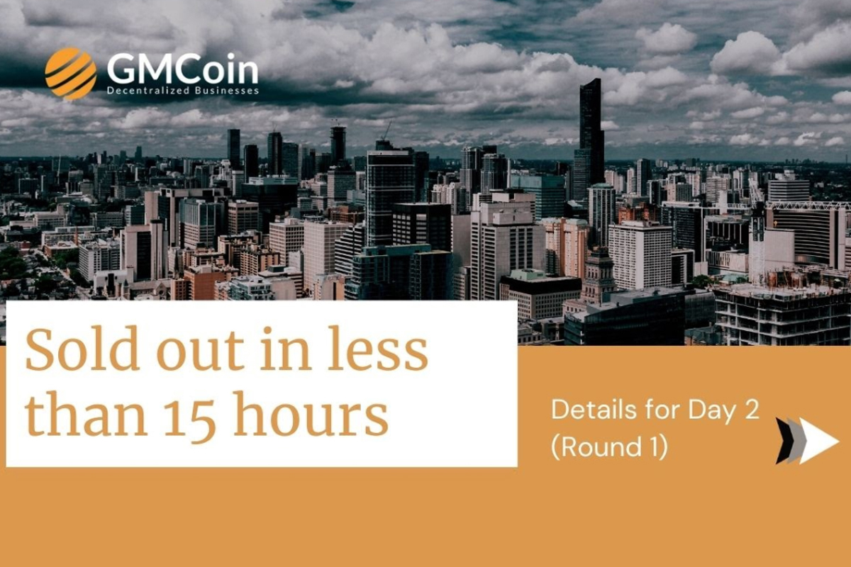Gone In Less Than 15 Hours, $GMCoin With 100% Success On Day 1 Of 1st Round, Don't Miss Day 2