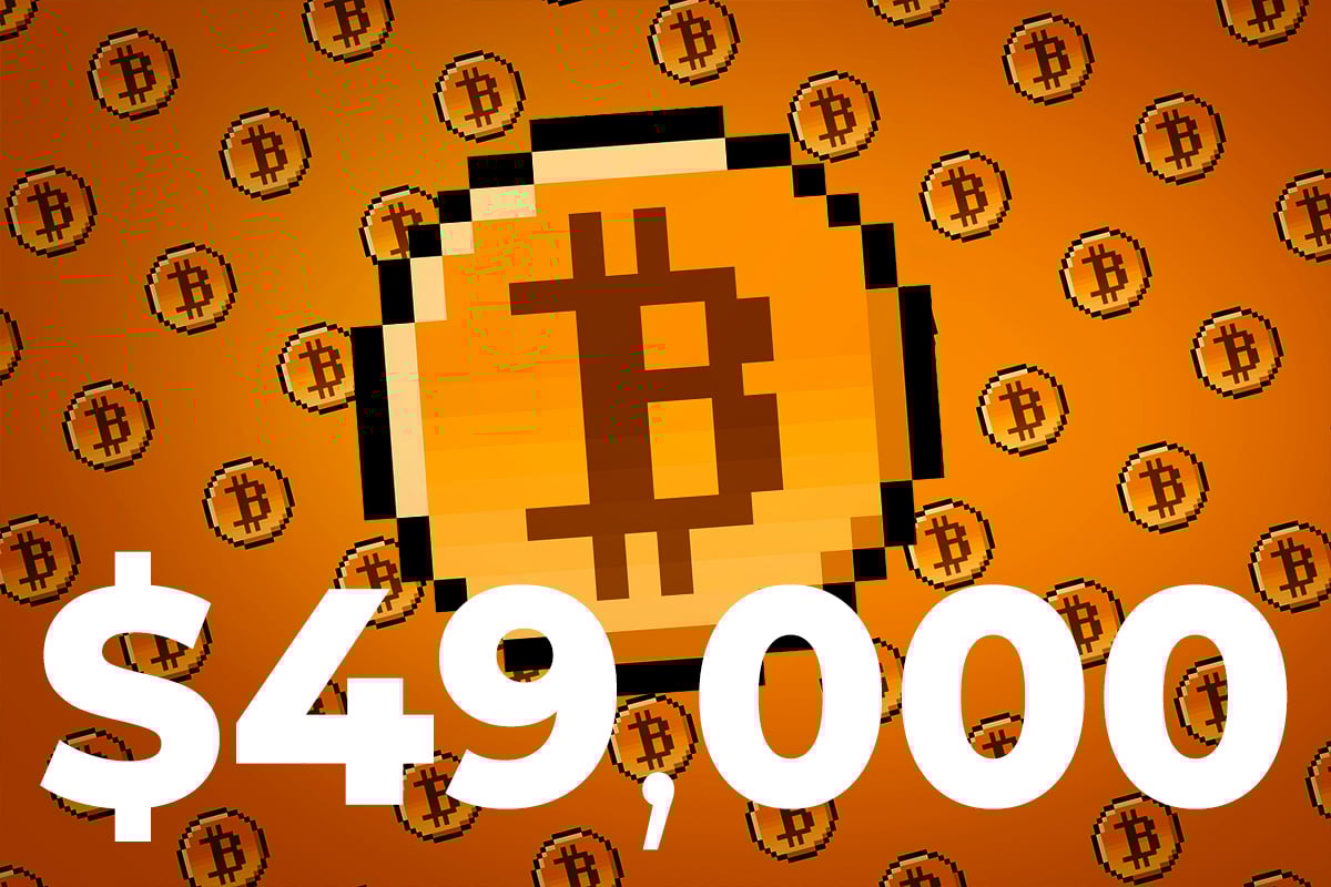 Bitcoin Retakes $49,000 After Hitting 3-Month High Day Earlier