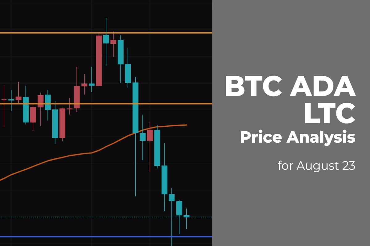 BTC, ADA, and LTC Price Analysis for August 23