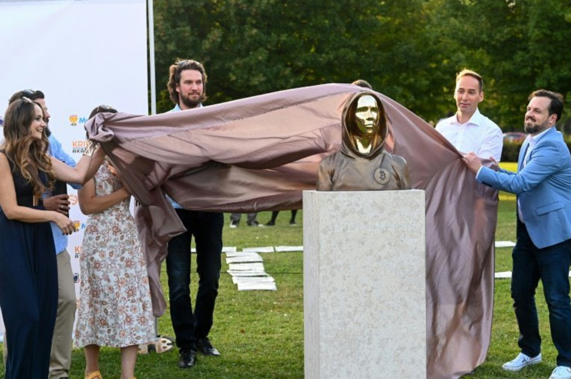 Satoshi Nakamoto Statue Unveiled in Hungary