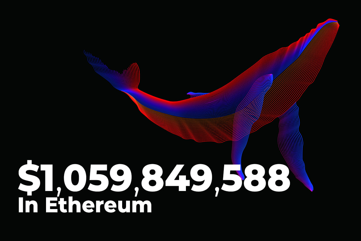 $1,059,849,588 In Ethereum Transferred between Whales as ETH Rises to $3,440