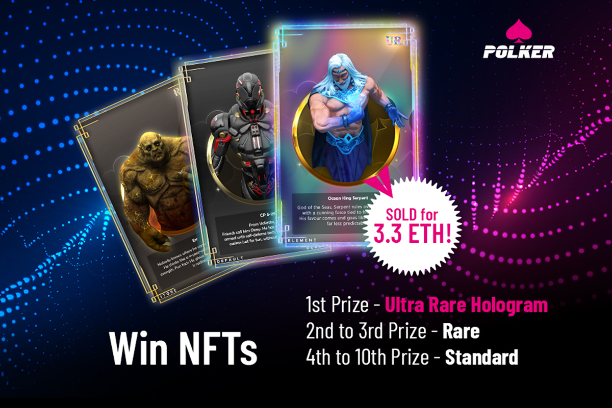 Massive NFT and Token Giveaway From Polker as Staking is Announced!