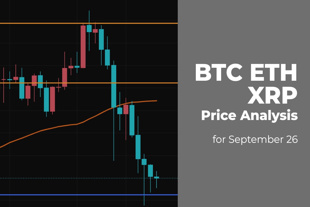 BTC, ETH,and XRP Price Analysis for September 26