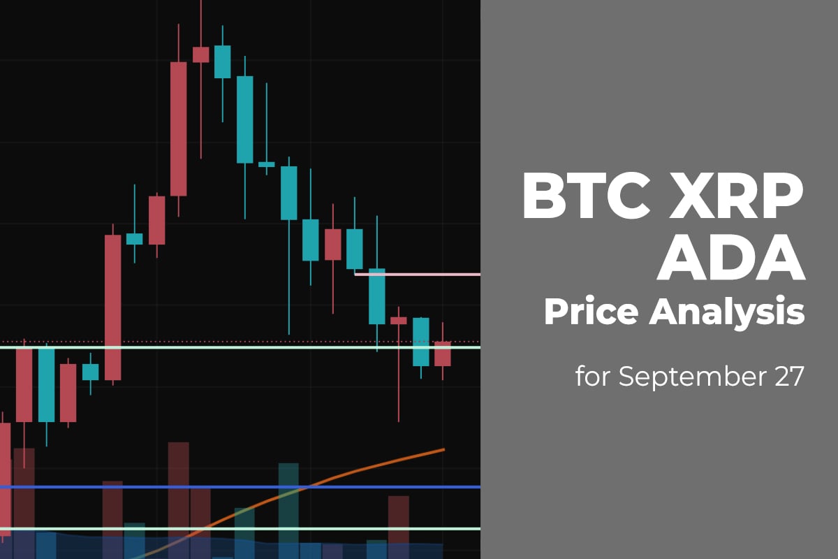 BTC, XRP, and ADA Price Analysis for September 27