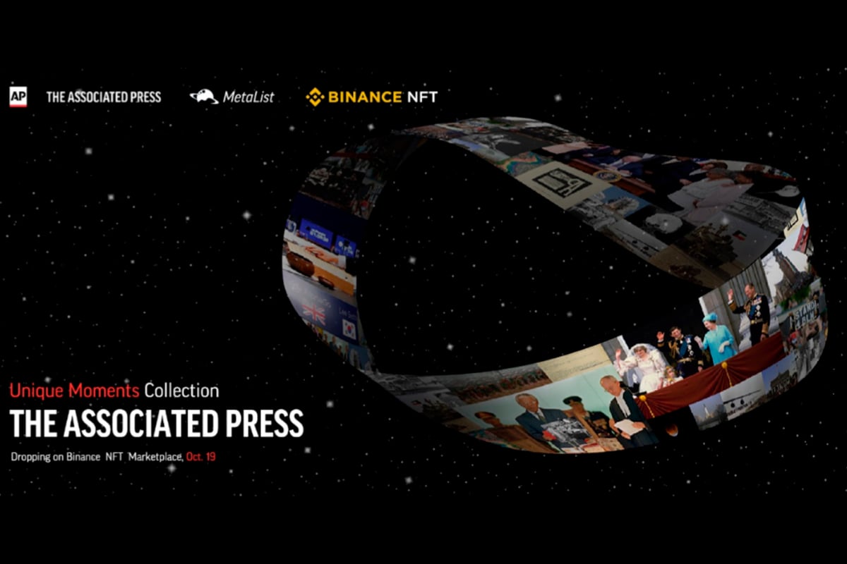 The Associated Press will Release 53 UNIQUE Moment NFT Collections for the Past 100 years on BinanceNFT