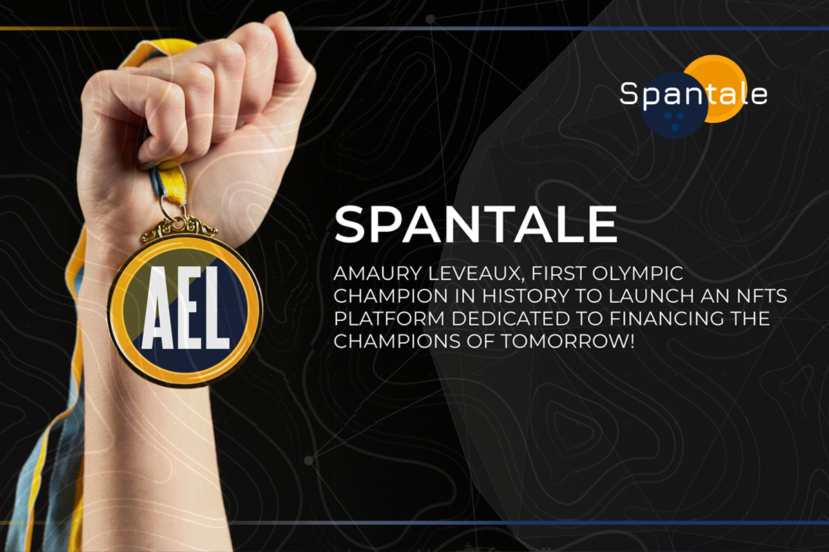 Spantale (AEL): Amaury Leveaux, First Olympic Champion in History to Launch an NFTs Platform Dedicated to Financing the Champions of Tomorrow!