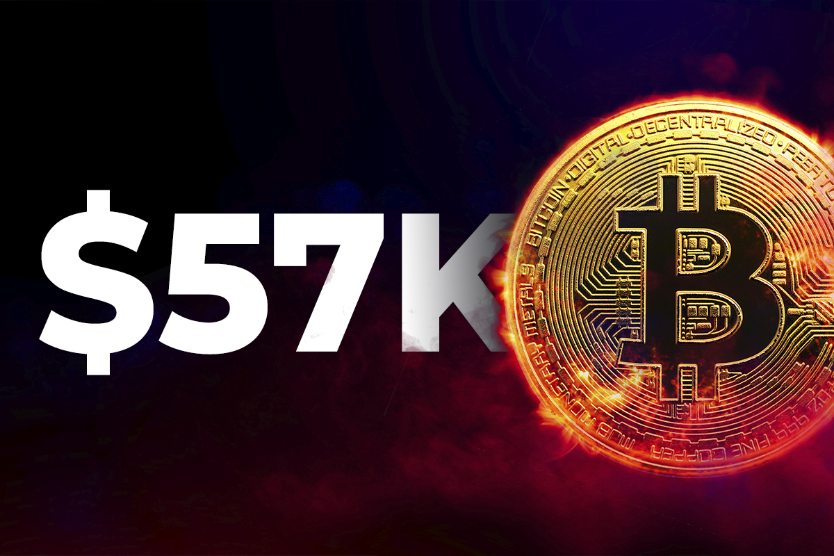 Bitcoin Hits $57K, Fully Recovering from Elon Musk-Driven Correction