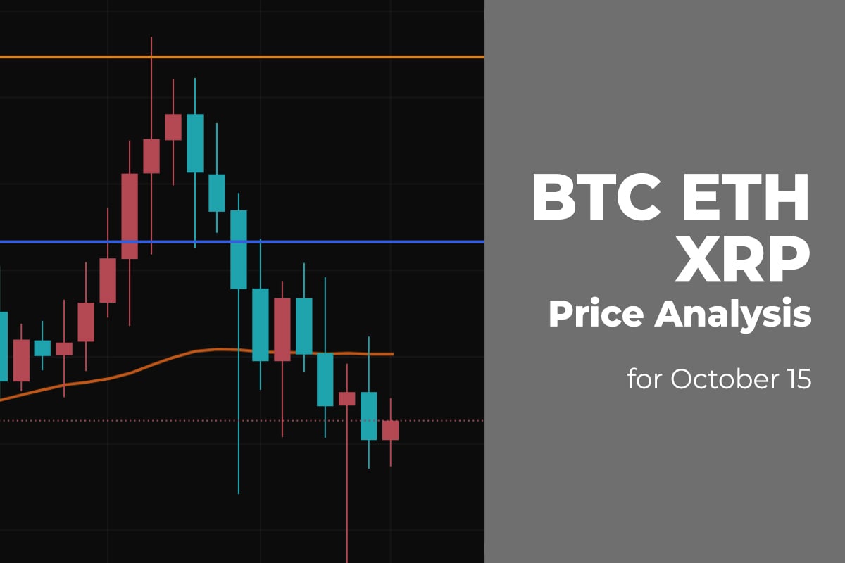BTC, ETH, and XRP Price Analysis for October 15