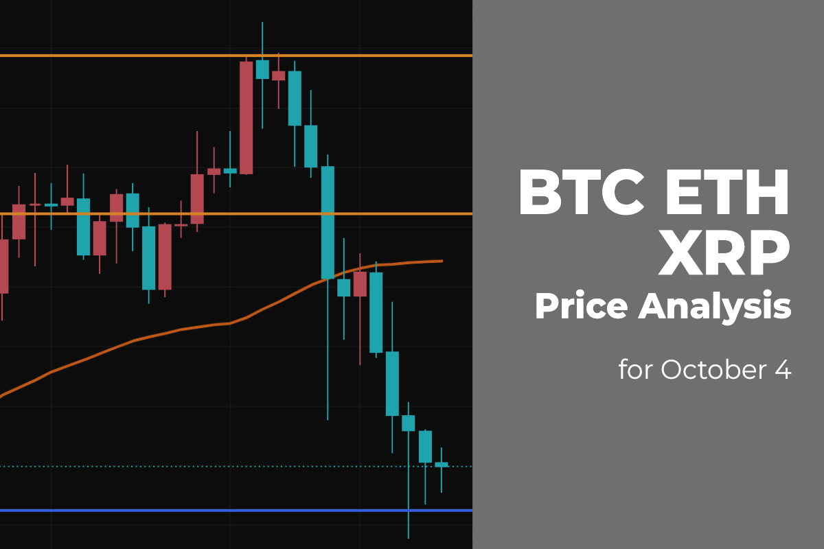 BTC, ETH, and XRP Price Analysis for October 4