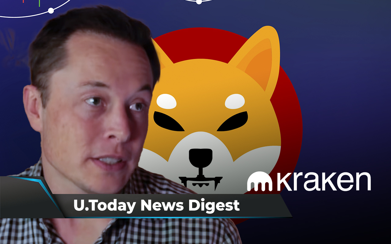 Rapper FunnyMike Buys 817.4 Million SHIB, Shiba Inu to Be Listed on Kraken, Musk’s Joke Adds Billions to DOGE’s Market Cap: Crypto News Digest by U.Today