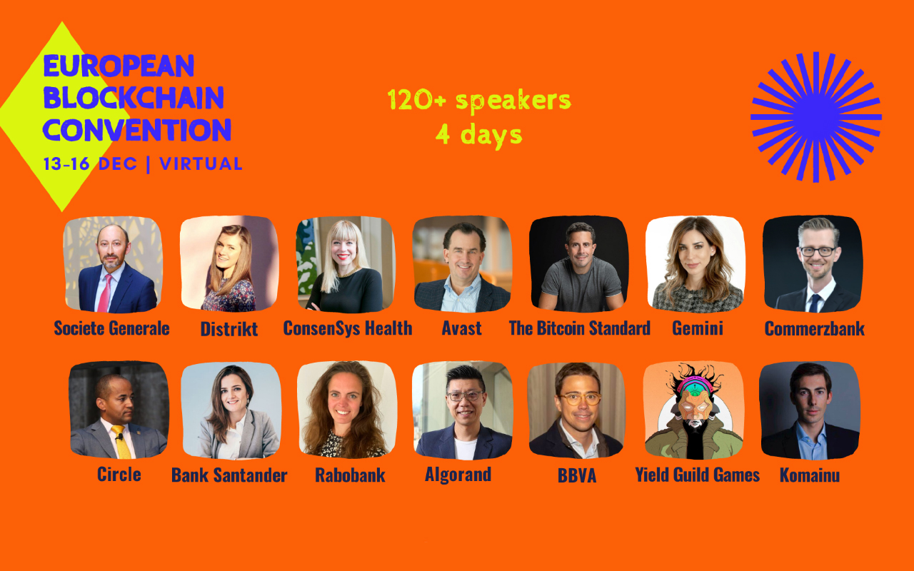 European Blockchain Convention: Over 2.500 People are Set to Attend Europe’s Most Influential Blockchain & Crypto Event in 2021