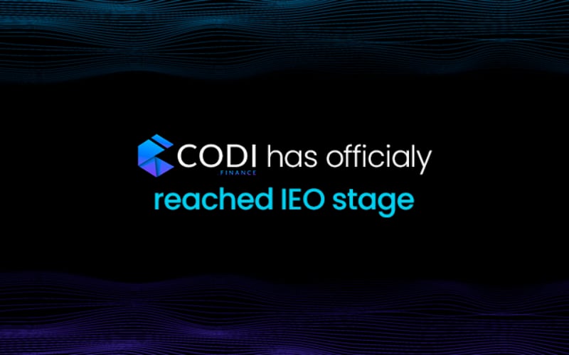 The IEO for $CODI, The Native Token Of The CODI Ecosystem, is Now Live