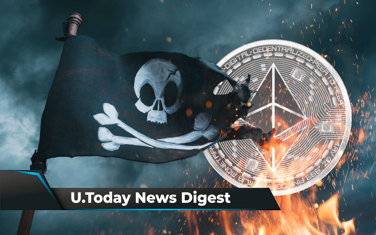 Australian Man “Pirated” All NFTs, ETH Network to Hit 1 Million Burned Coins, SHIB/EUR Pair Available on Bitpanda: Crypto News Digest by U.Today