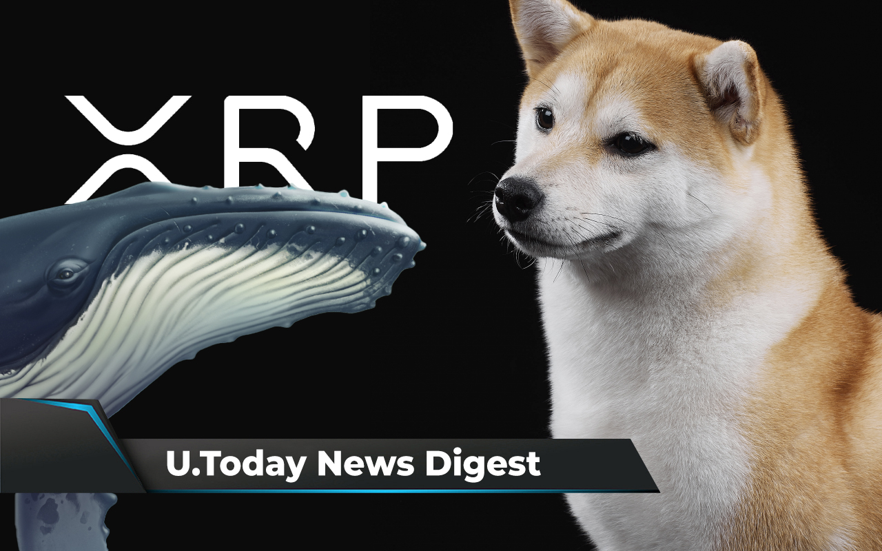 Newegg Rumored to Accept SHIB, Whale Moves $100 Million Worth of XRP, Crypto Billionaire Abandons ETH: Crypto News Digest by U.Today