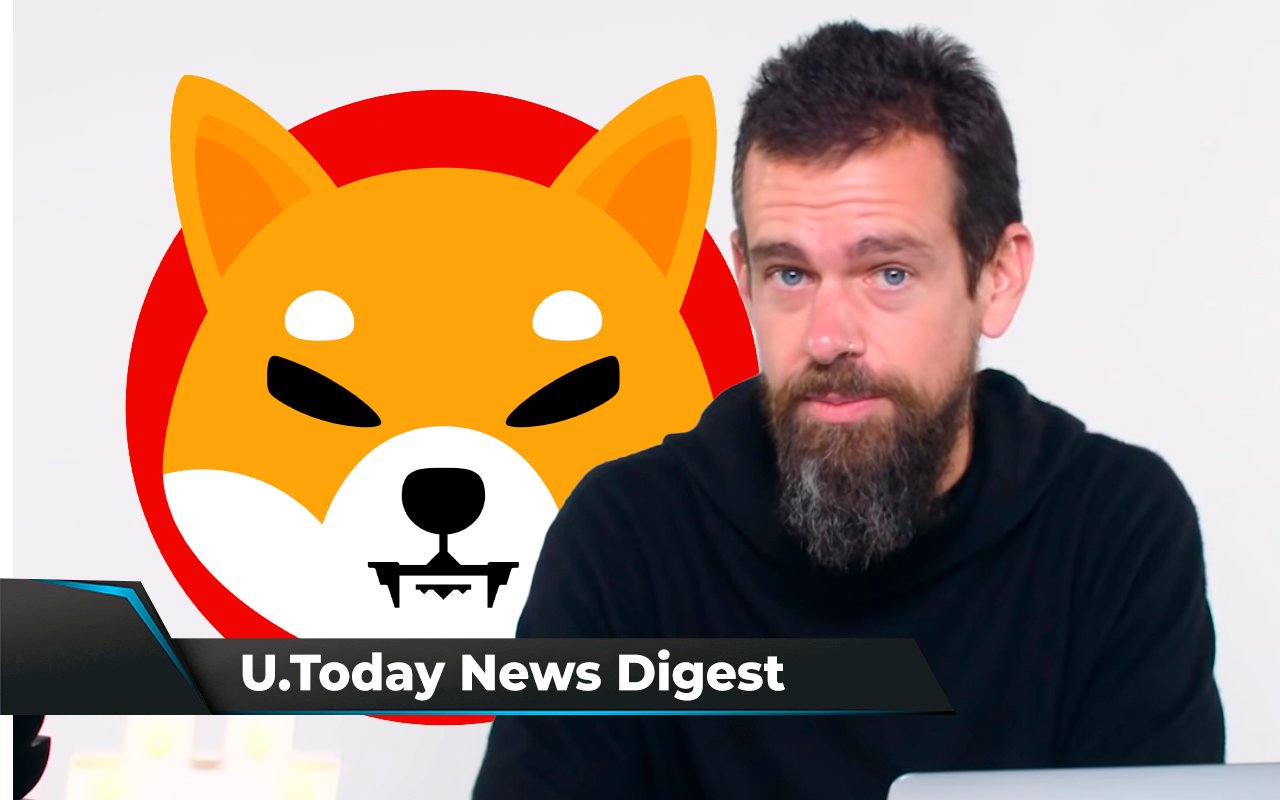 Jack Dorsey Steps Down as Twitter CEO, SHIB Listed by Kraken, 40 Million XRP Moved to Binance: Crypto News Digest by U.Today