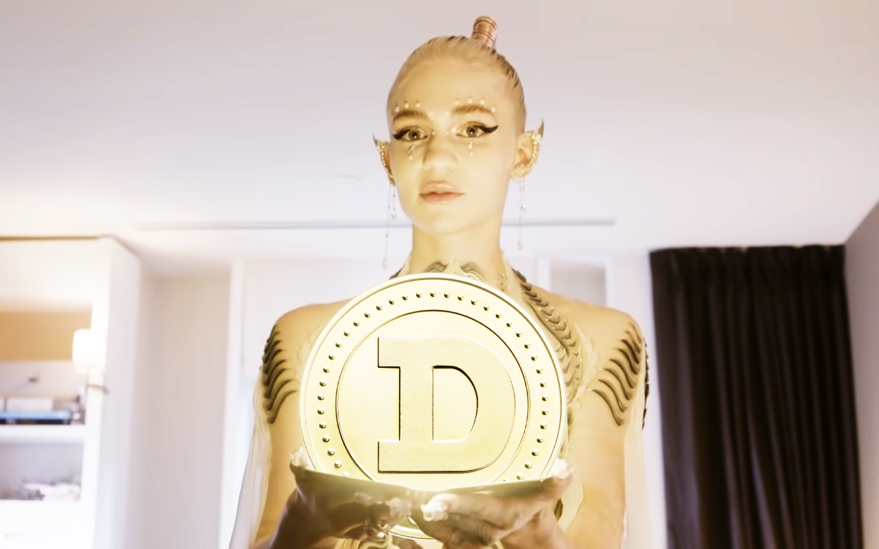 Elon Musk's Ex Grimes to Accept Dogecoin During Upcoming Merch Drop