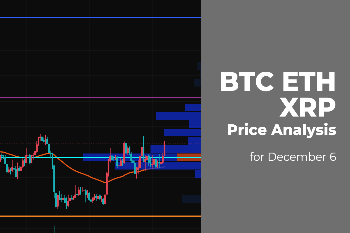 BTC, ETH, and XRP Price Analysis for December 6