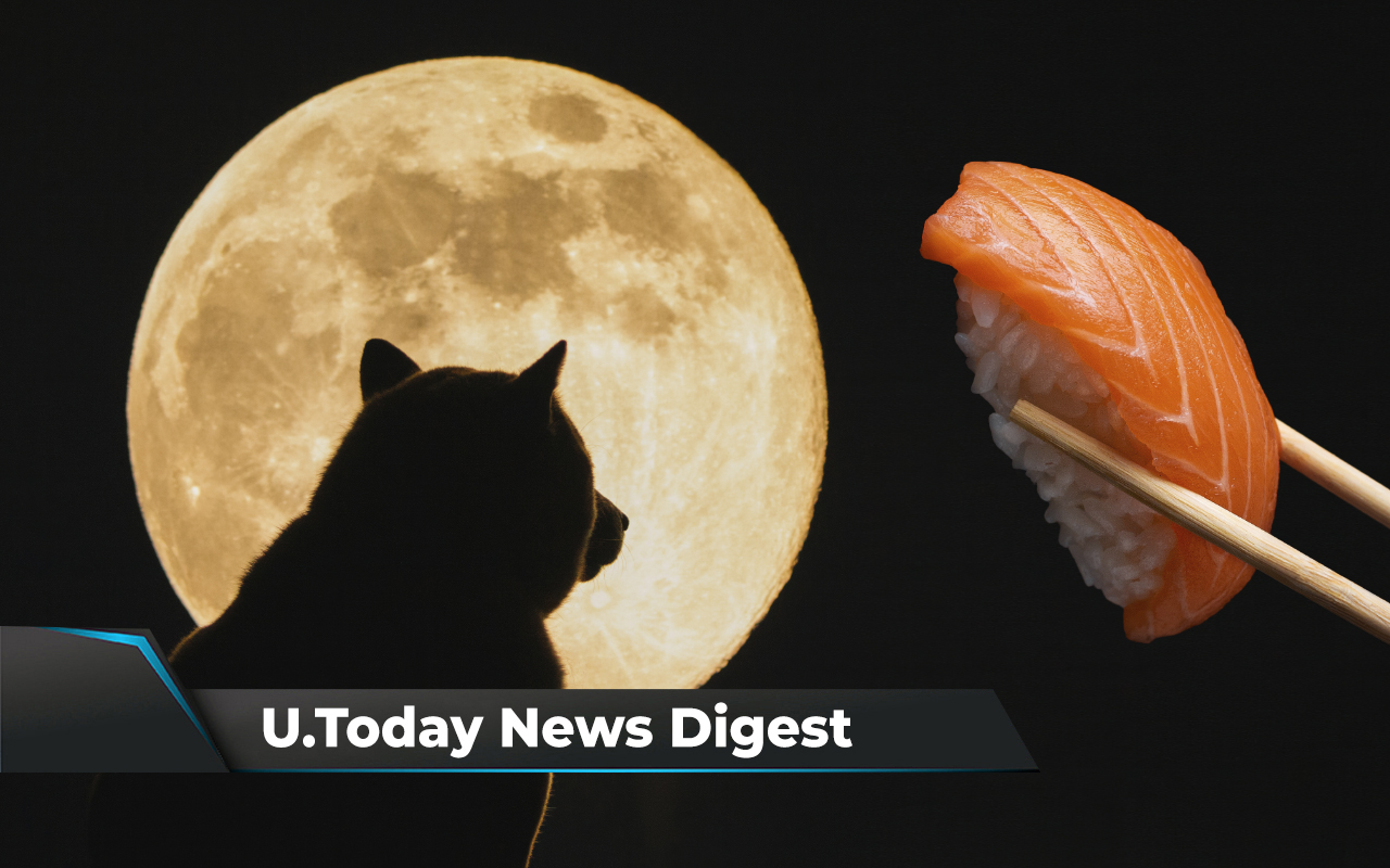 Travala Accepts Shiba Inu, Details About Drama at SushiSwap Revealed, Whale Buys 99 Billion SHIB: Crypto News Digest by U.Today