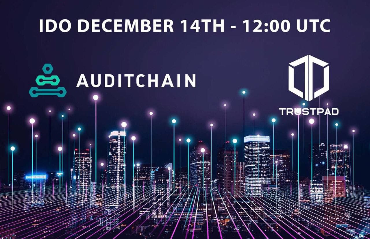 Auditchain Announces its IDO on Trustpad