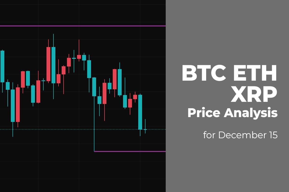 BTC, ETH, and XRP Price Analysis for December 15