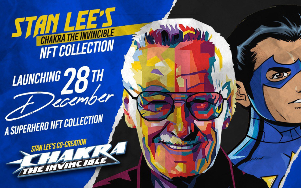 Beyondlife.club and Orange Comet to Launch Stan Lee’s Chakra The Invincible: A Superhero NFT Collection