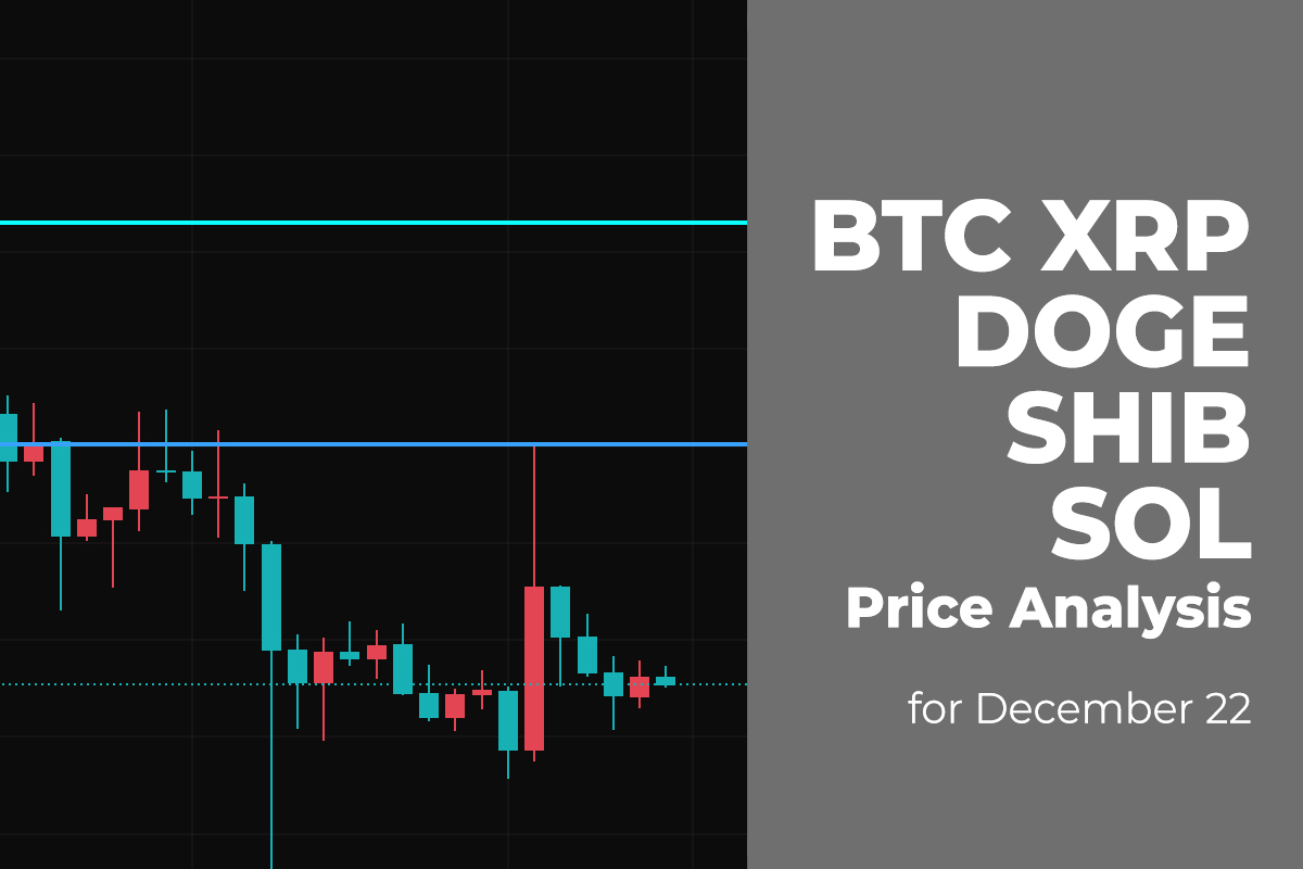 BTC, XRP, DOGE, SHIB, and SOL Price Analysis for December 22