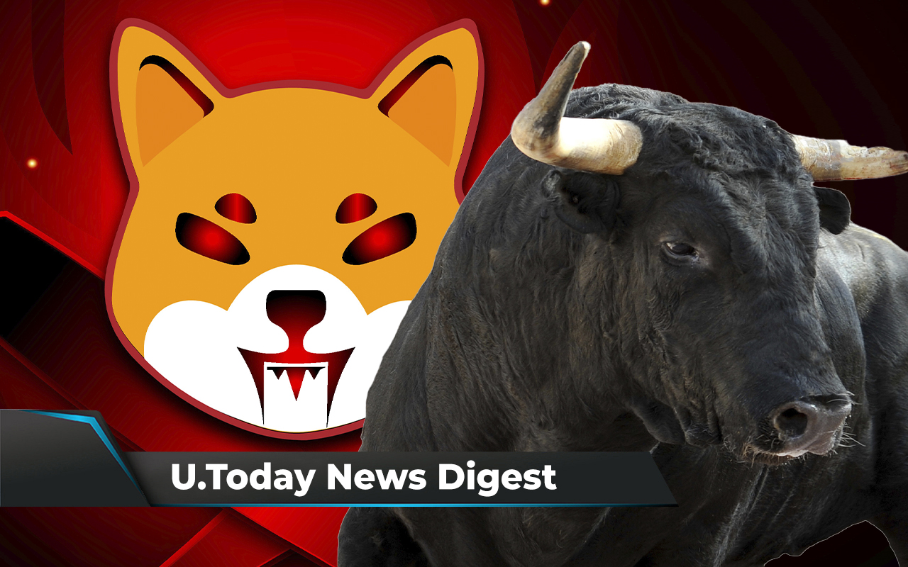 176 Million SHIB to Be Burned in 3 Days, 34,000 BTC Moved from Whale Addresses, Shiba Inu Network Growth Turns Bullish: Crypto News Digest by U.Today