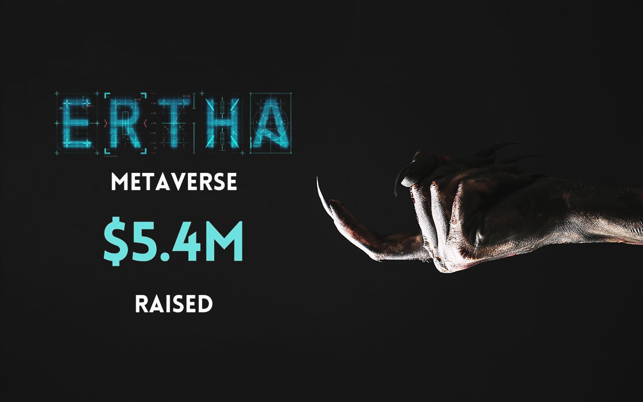 Ertha Metaverse Closes Funding Round with $5,4 Mln Raised from Top VCs