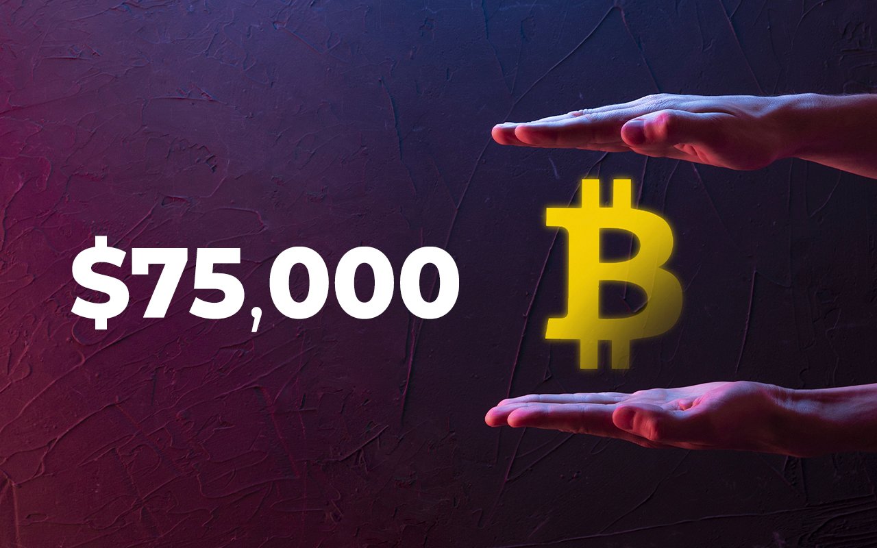 Bitcoin Might Reach $75,000 in 2022 on Internal Valuation Models, as per Swiss Bank CEO