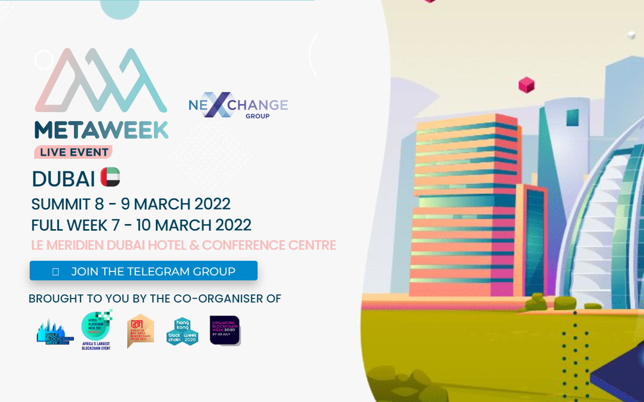 MetaWeek in Dubai to Bring Together Artists, NFT Creators, Investors, and Blockchain Masterminds