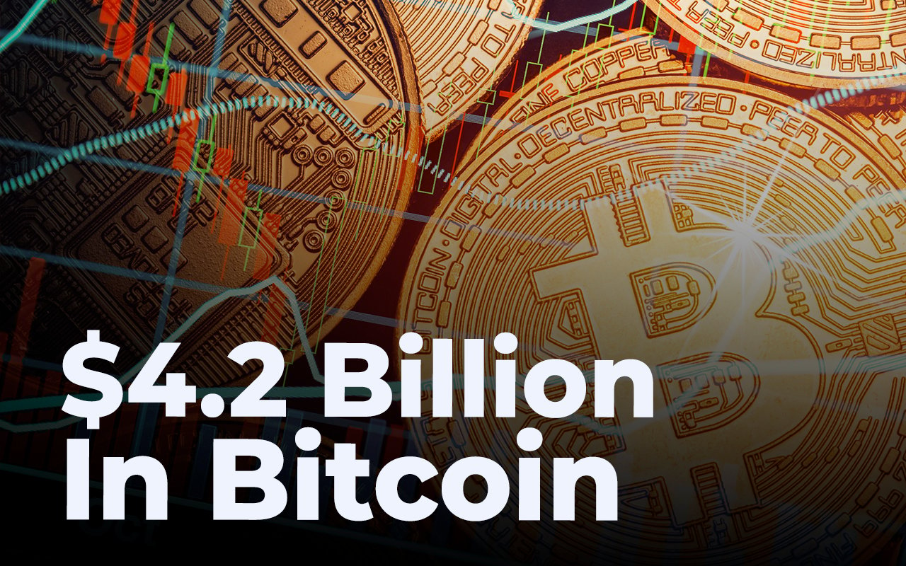 $4.2 Billion In Bitcoin Shoveled between Anon Wallets As BTC Plunges from $42,800