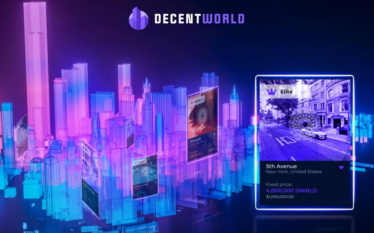 From 12M Street NFTs to 18.5M in Less Than 3 Months - DecentWorld Expands Its Metaverse