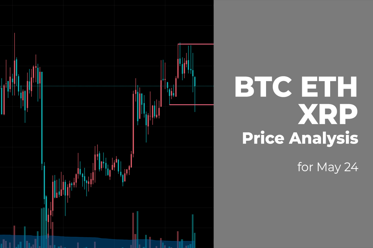 BTC, ETH, and XRP Price Analysis for May 24
