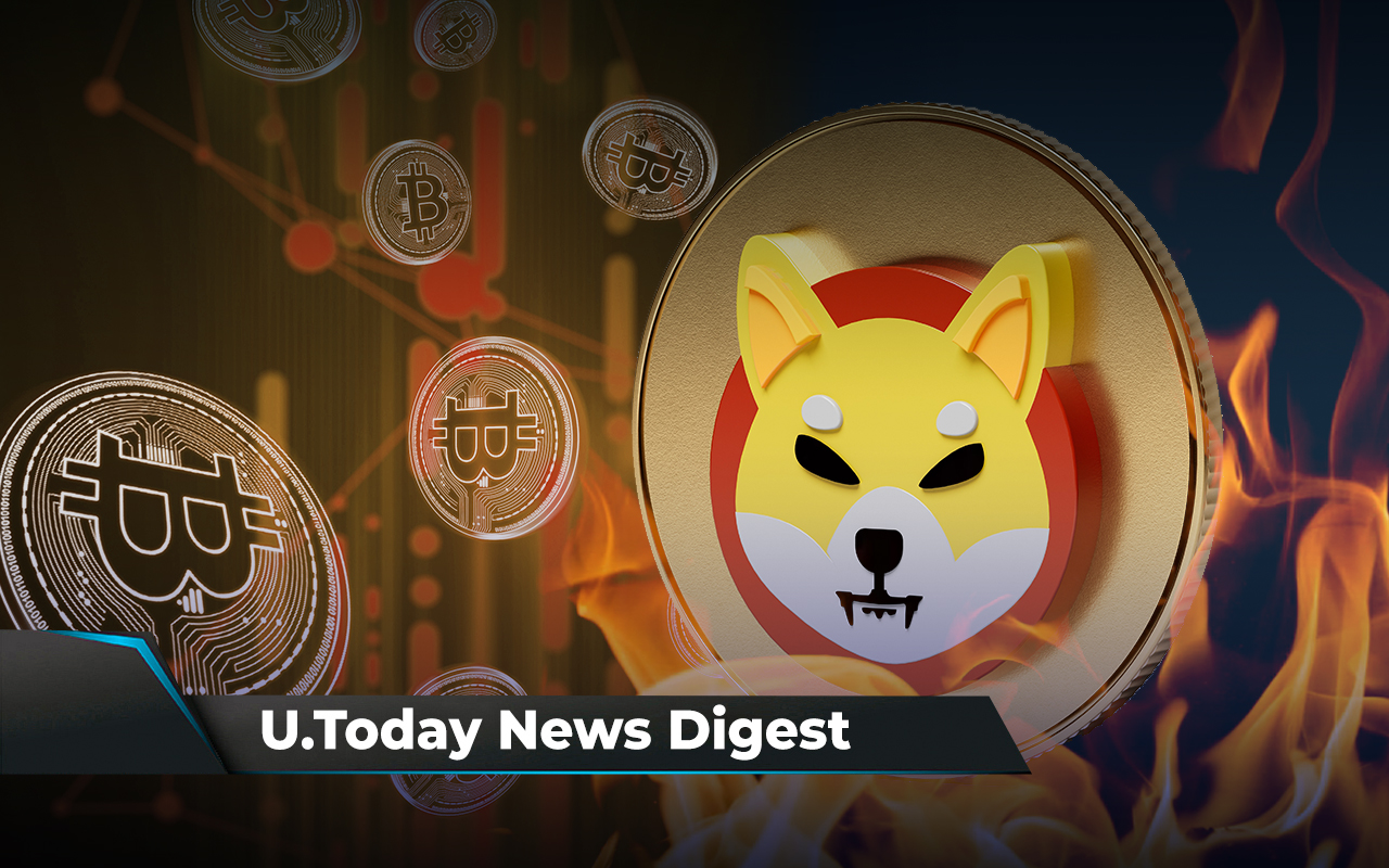 56 Million SHIB Burned, Ripple Expands to Europe Luxury Market, Here’s Who Dumps BTC on Crypto Market: Crypto News Digest by U.Today