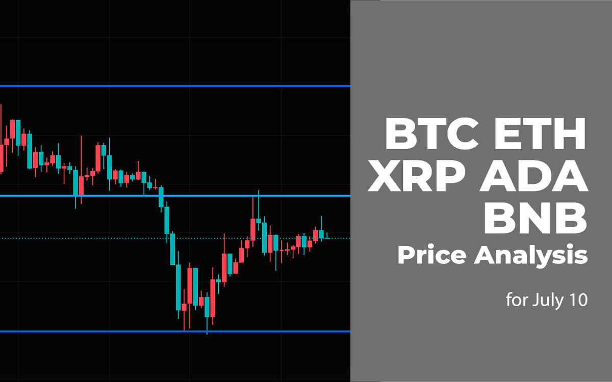 BTC, ETH, XRP, ADA, and BNB Price Analysis for July 10