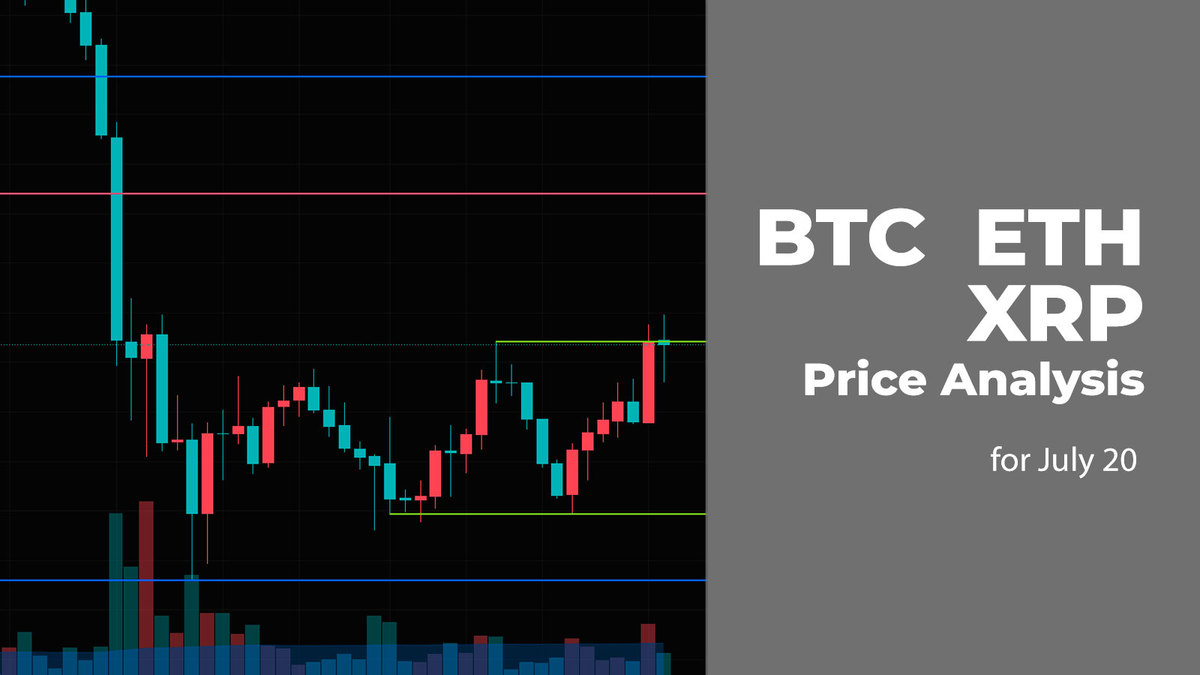 BTC, ETH, and XRP Price Analysis for July 20
