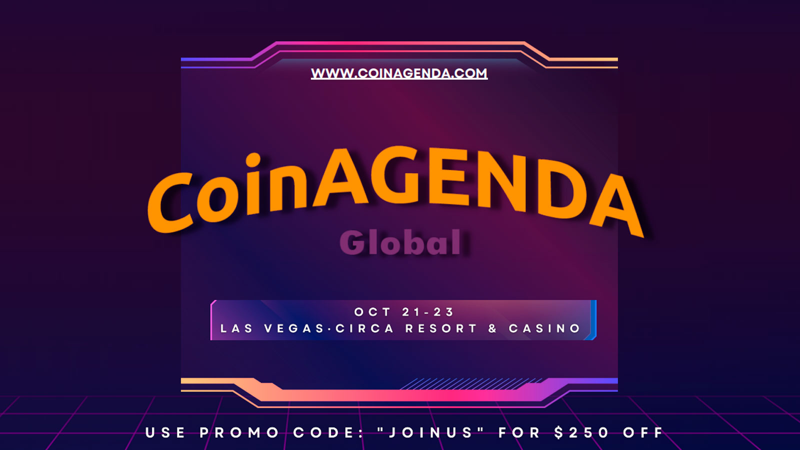 CoinAgenda Announces First Round of Speakers for Ninth Annual Las Vegas and Sixth Annual Puerto Rico Web3, Blockchain and Crypto Conferences