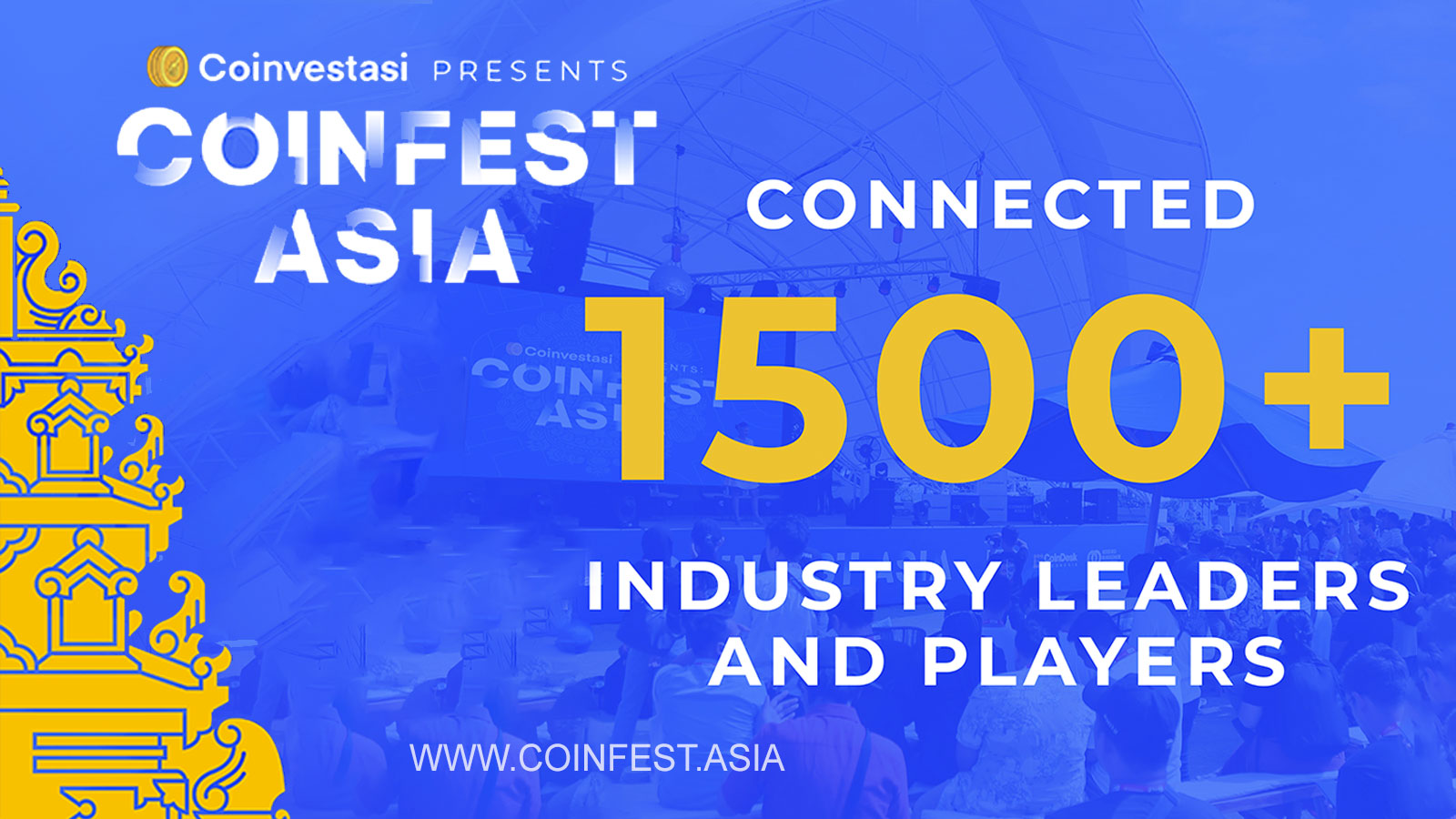 Coinfest Asia Crypto Festival was a Big Success! Attended by 1.500 People from 52 Countries