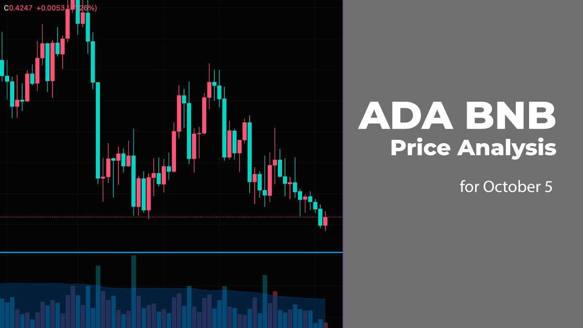 ADA and BNB Price Analysis for October 5